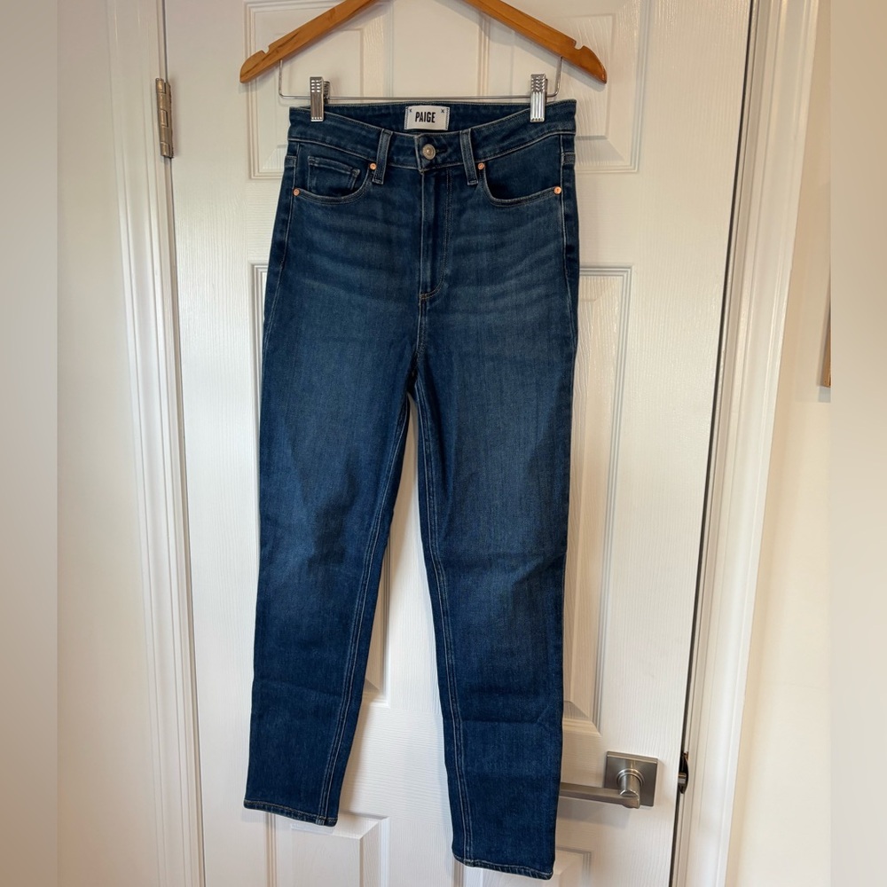 PAIGE Dark Blue Women Jeans